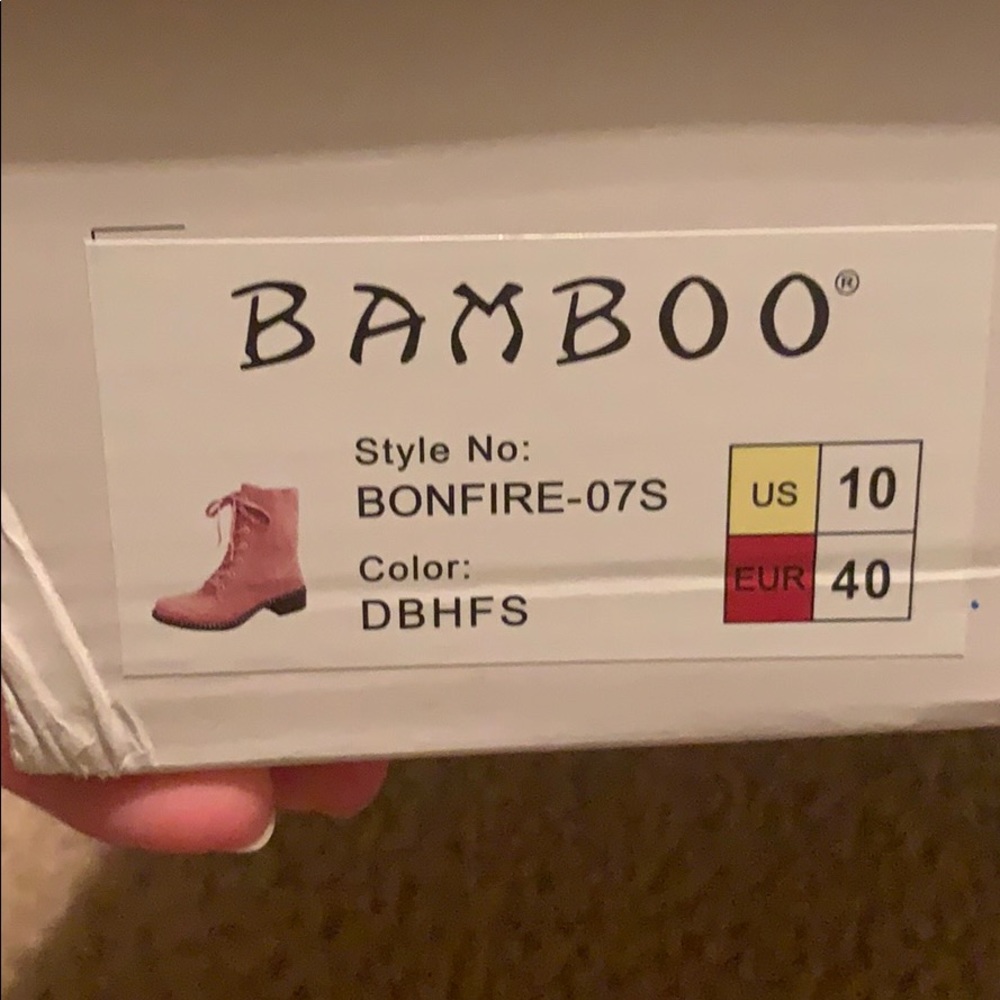 Woman’s suede boots